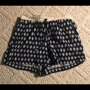 Girls Patterned Shorts Size 10
